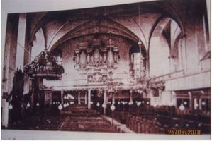 Königsberg (Pr.), Stadtkreis Königsberg Burgkirchenplatz 10 Königsberg (Pr.), Burgkirche, Innenansicht Königsberg, Burgkirche