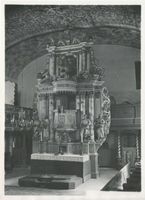 Pörschken Kr. Heiligenbeil, Kreis Heiligenbeil Pörschken, Kirchenaltar von 1731 II Пёршкен, церковный алтарь 1731 года, II