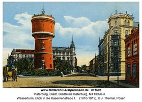 Insterburg, Stadt, Stadtkreis Insterburg Göringstraße (fr. Kasernenstraße)