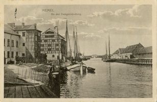 Memel, Stadt, Stadtkreis Memel Memel, An der Dangemündung 