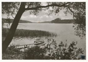  Mauersee, Boote am Ufer Masurische Seen