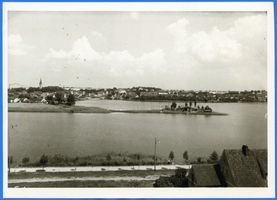 Nikolaiken Kr. Sensburg, Kreis Sensburg Nikolaiken Kr. Sensburg, Gesamtansicht mit Insel II 
