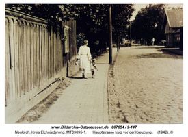 Neukirch, Ort, Kreis Elchniederung Hauptstraße