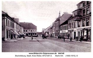 Bischofsburg, Stadt, Kreis Rößel 