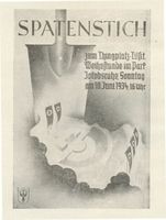 Tilsit, Stadt, Stadtkreis Tilsit Tilsit, Thingplatzweihe, Plakat Тильзит, освящение Тингплаца, плакат