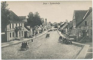 Arys, Kreis Johannisburg Lycker Straße Arys, Lycker Straße, II 
