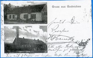 Godnicken, Kreis Samland Godnicken, Gasthaus und Meierei 