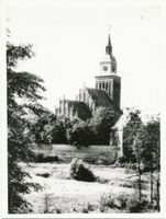 Schippenbeil, Kreis Bartenstein Schippenbeil, Kirche mit Stadtmauer II Шиппенбайль, церковь с городской стеной, II