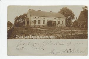 Roggenhausen Kr. Heilsberg, Kreis Heilsberg Roggenhausen Kr. Heilsberg, Pfarrhaus (?) 