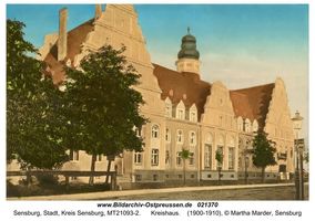 Sensburg, Stadt, Kreis Sensburg  