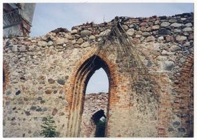 Rudau Kr. Samland, Kirchdorf, Kreis Samland Rudau Kr. Samland, Kirchenruine III Ostpreußen, Zweiter Weltkrieg und das Ende