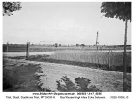 Tilsit, Stadt, Stadtkreis Tilsit Graf Keyserlingk Allee