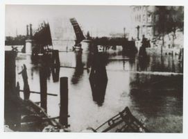 Königsberg (Pr.), Stadtkreis Königsberg Königsberg, Die Grüne Brücke  nach der Zerstörung Königsberg, Zweiter Weltkrieg und das Ende