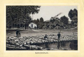Sandkrug Stadtkr. Memel, Stadtkreis Memel Sandkrug Stadtkr. Memel, Historischer alter Sandkrug IV Зандкруг, городской округ Мемель, старинный старый Зандкруг, IV