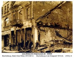 Bischofsburg, Stadt, Kreis Rößel 