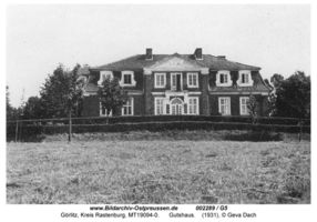 Görlitz Kr. Rastenburg, Gut, Kurhaus und Bahnstation, Kreis Rastenburg 