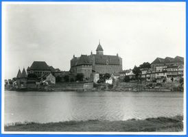 Marienburg, Westpr., Kreis Marienburg Marienburg i. Westpr., Die Marienburg von der Nogatseite IV Marienburg, Schloß