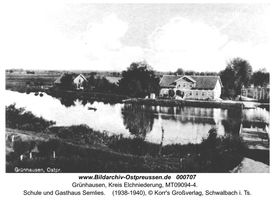 Grünhausen, Ort, Kreis Elchniederung 