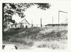 Schönefeld, Kreis Gerdauen Schönefeld, Ortseingang 