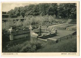 Königsberg (Pr.), Stadtkreis Königsberg Wallring (fr. Wallstraße) Königsberg (Pr.), Messe-Anlagen Кёнигсберг (Пр.), ярмарочный комплекс