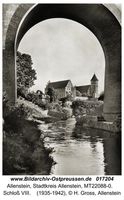 Allenstein, Stadtkreis Allenstein  Allenstein, Schloß