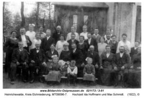 Heinrichswalde Kr. Elchniederung, Kreis Elchniederung Grünbaumer Allee