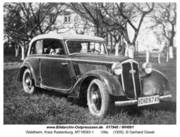 Waldheim Kr. Rastenburg, Kreis Rastenburg 