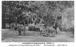 Krausendorf, Ort, Kreis Rastenburg 