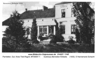 Pamletten, Gut, Kreis Tilsit-Ragnit  