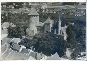 Rößel, Stadt, Kreis Rößel Rößel, Kirchturmblick II Рёссель, вид с колокольни, II