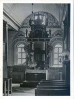 Rotwalde, Kreis Lötzen Rotwalde, Ev. Kirche, Altar Ротвальде, евангелическая церковь, алтарь