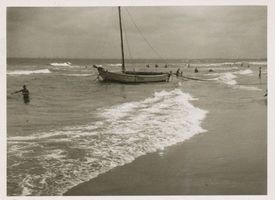 Rauschen Kr. Samland, Kreis Samland Rauschen, Brandung an der Ostsee Rauschen, Strand