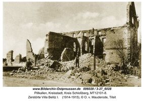 Schloßberg, Kreisstadt, Kreis Schloßberg 