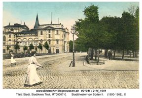 Tilsit, Stadt, Stadtkreis Tilsit Angerpromenade