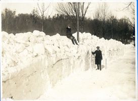 Balga, Kreis Heiligenbeil Balga, Schneemassen 