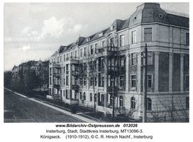Insterburg, Stadt, Stadtkreis Insterburg Belowstraße