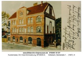 Kuckerneese, Ort, Kreis Elchniederung Bankstraße