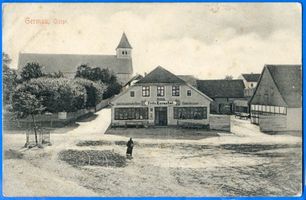 Germau, Ort, Kreis Samland Germau, Hotel Fritz Kurapkat III 