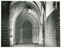 Marienburg, Westpr., Kreis Marienburg Marienburg i. Westpr., Eingangstür zur Marienkirche Мариенбург в Западной Пруссии, входная дверь в церковь Девы Марии
