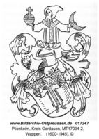 Plienkeim, Kreis Gerdauen 