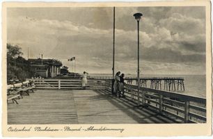 Neuhäuser, Kreis Samland Neuhäuser, Strand - Abendstimmung Нойхойзер, пляж — вечернее настроение