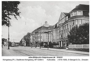 Königsberg (Pr.), Stadtkreis Königsberg Hufenallee