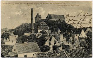 Neidenburg, Stadt, Kreis Neidenburg Neidenburg, Umgebung des Schlosses Найденбург, окрестности замка