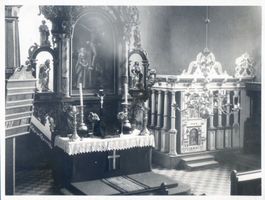 Falkenau, Kreis Bartenstein Falkenau, Kirche, Innenansicht II 