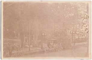 Tilsit, Stadt, Stadtkreis Tilsit Luisenallee Tilsit, Park Jakobsruh, Eingangsportal IV Тильзит, парк «Якобсру», входной портал, IV