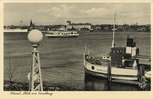 Memel, Stadt, Stadtkreis Memel Memel, Blick von Sandkrug 