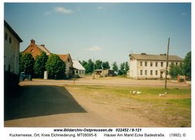 Kuckerneese, Ort, Kreis Elchniederung Am Markt