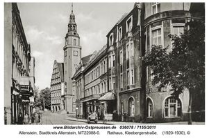 Allenstein, Stadtkreis Allenstein Kleeberger Straße