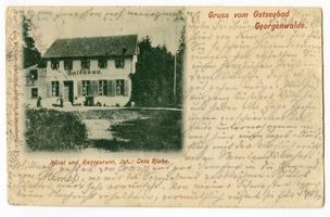 Georgenswalde, Kreis Samland Georgenswalde, Waldhaus, Hotel und Restaurant Георгенсвальде, Вальдхаус, отель и ресторан