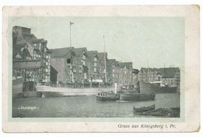 Königsberg (Pr.), Stadtkreis Königsberg Königsberg, Hundegatt, Alte Speicher II Кёнигсберг, Хундегатт, старые склады, II